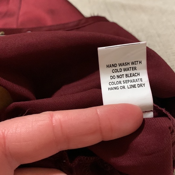 NWT Burgundy Romper - Picture 13 of 13